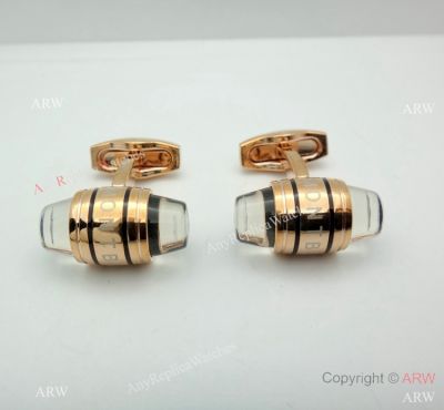 Copy Montblanc Urban Walker Cufflinks Rose Gold Mont Blanc Cufflinks